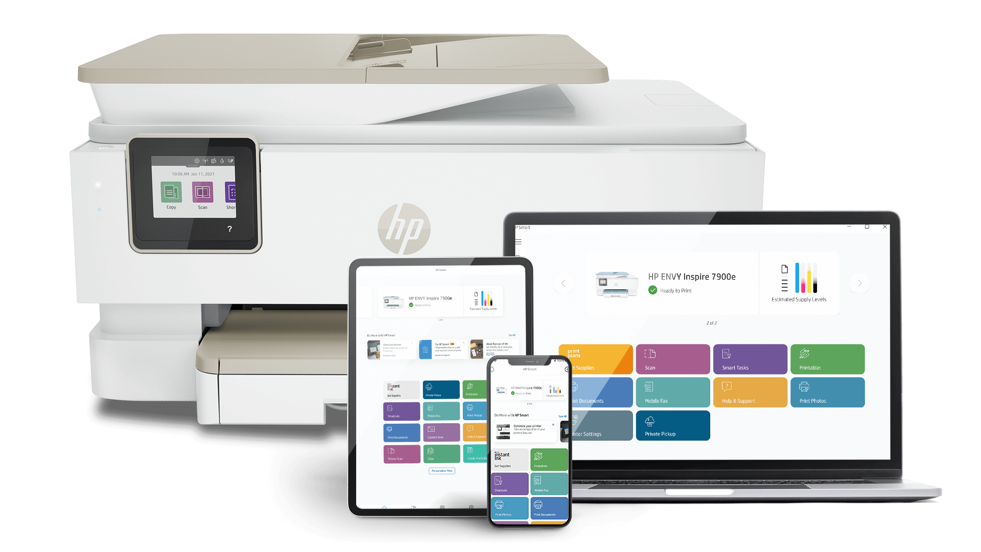Printer Setup Illustration